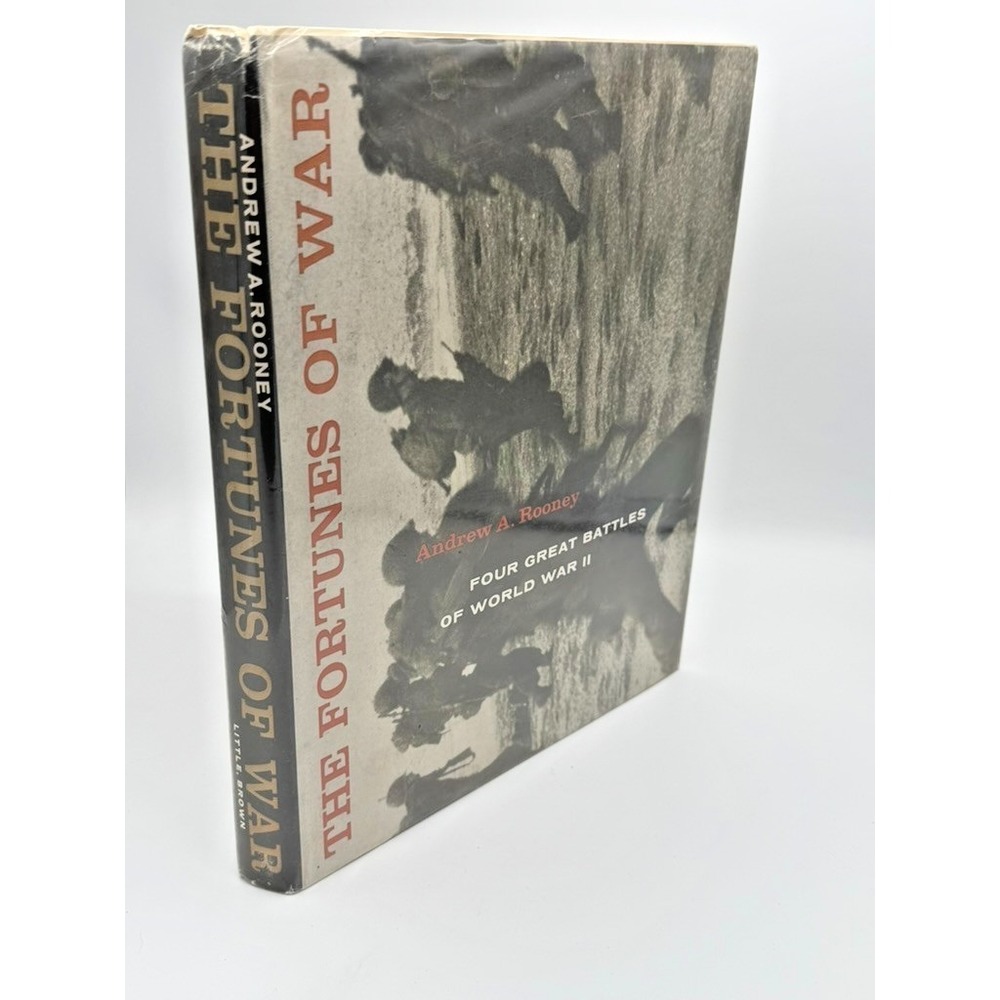 The Fortunes of War Andrew A Rooney 1962 First Edition WWII Hardcover Book